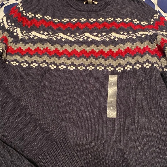 🆕 1/$20 or 2/$30 NWT Mens Fairisle Winter Sweaters - Size L - Picture 11 of 11